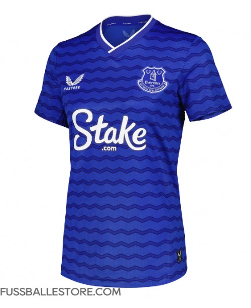 Günstige Everton Jarrad Branthwaite #32 Heimtrikot Damen 2025-26 Kurzarm Günstige Everton Jarrad Branthwaite #32 Heimtrikot Damen 2025-26 Kurzarm